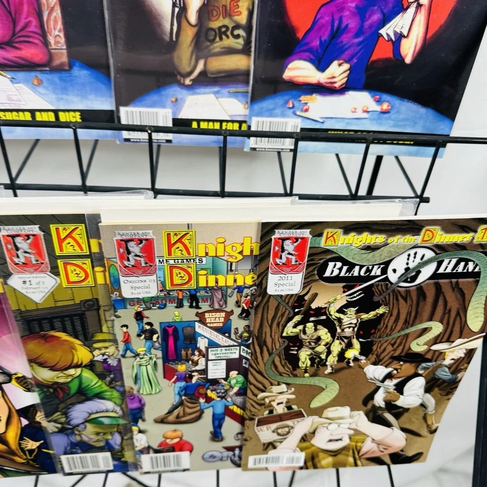 Knights Of The Dinner Table 94-98 Illustrated 1 4-8 Origin 03 & 2011 Special Lot